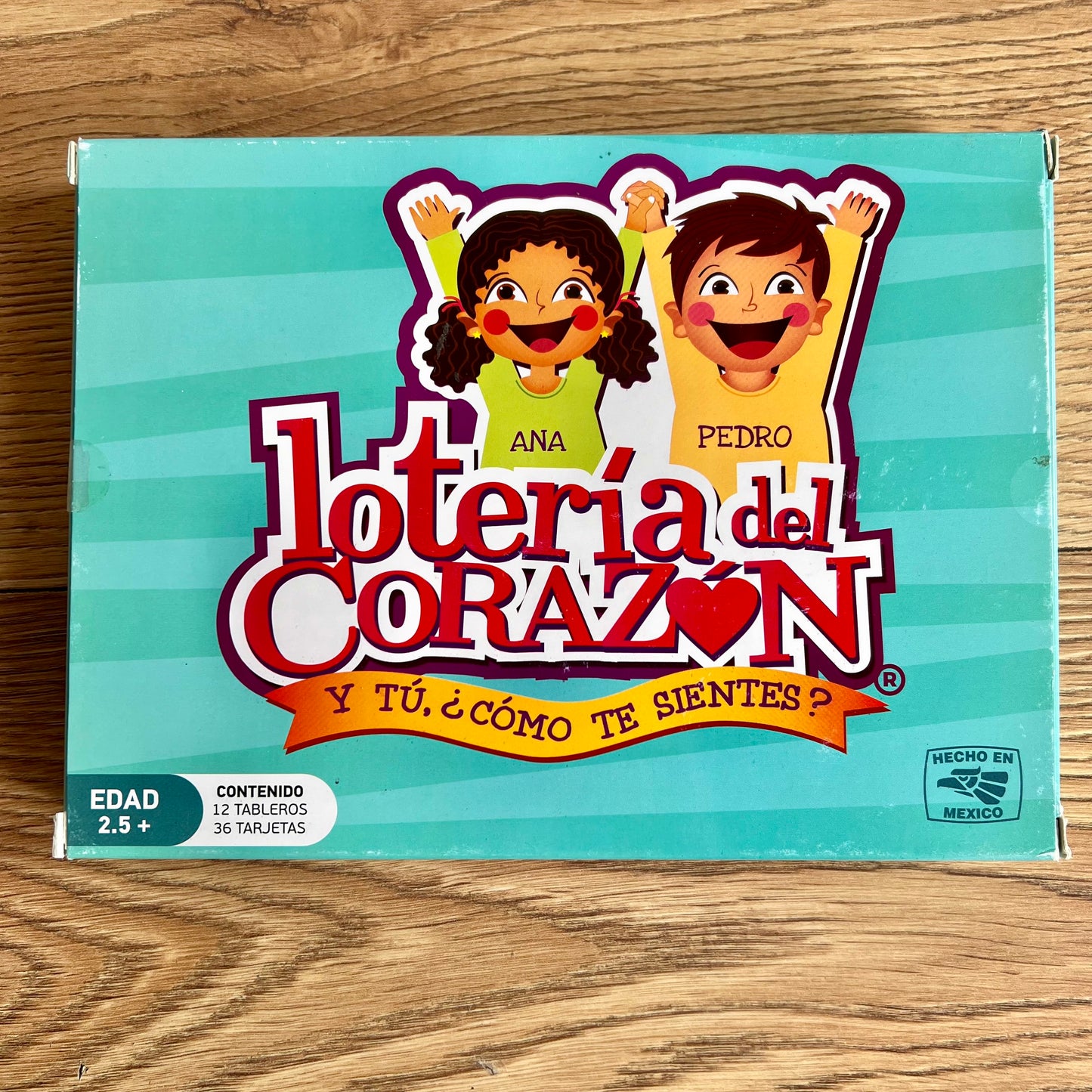 Lotería del Corazón para Niños